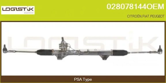 Crémaillère de direction LGK 028078144OEM