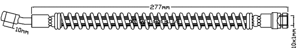 Flexible de frein JURATEK JBH1214