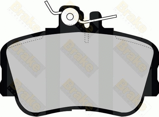 Kit de plaquettes de frein, frein à disque Brake ENGINEERING PA969