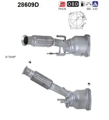 Catalyseur AS 28609D