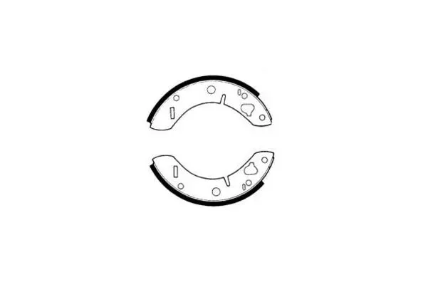 Jeu de mâchoires de frein E.T.F. 09-0003