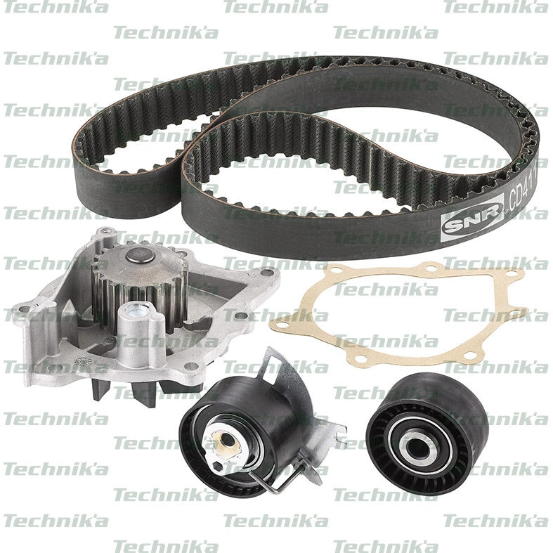 Pompe à eau + kit de courroie crantée Technika KDP152