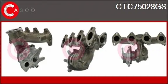 Turbocompresseur, suralimentation CASCO CTC75028GS