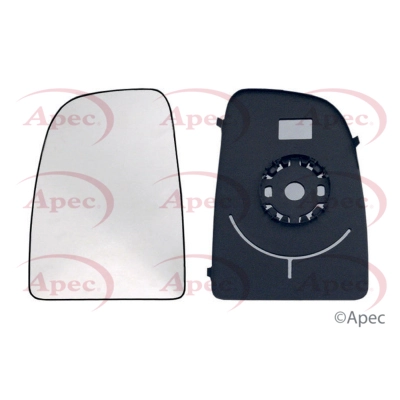Verre de rétroviseur, rétroviseur extérieur APEC AMG2069