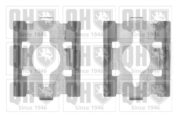 Kit d'accessoires, plaquette de frein à disque QUINTON HAZELL BFK925