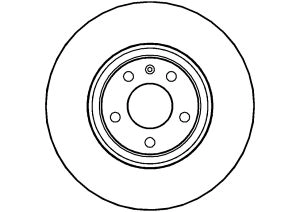 Disque de frein ABTEX BD1319V