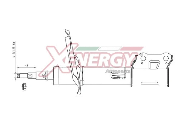 Amortisseur AP XENERGY X024338