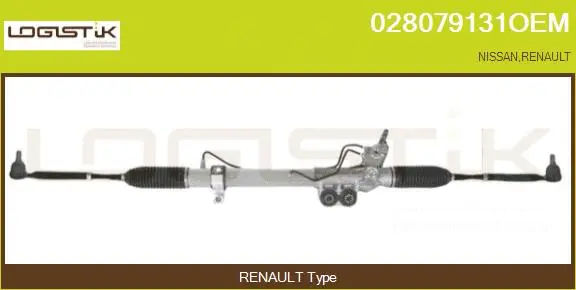 Crémaillère de direction LGK 028079131OEM