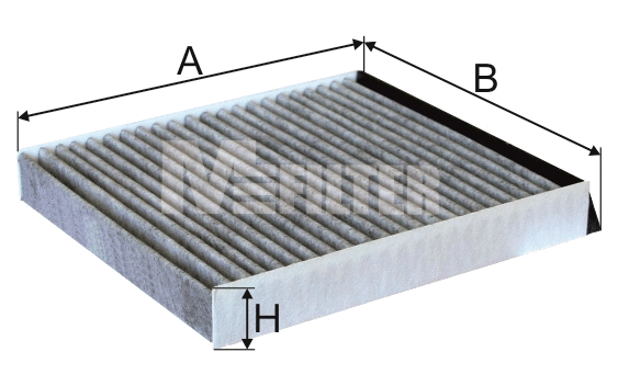 Filtre, air de l'habitacle MFILTER K 9051C
