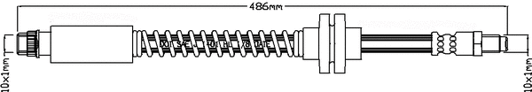 Flexible de frein JURATEK JBH1064