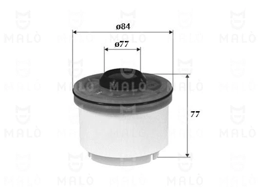 Filtre à carburant AKRON-MALÒ 1520139