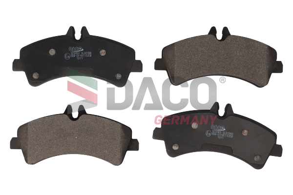 Kit de plaquettes de frein, frein à disque DACO Germany 323363