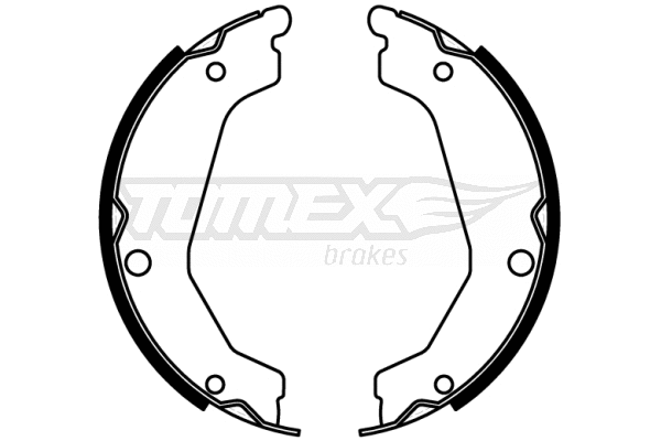 Jeu de mâchoires de frein TOMEX Brakes TX 22-78