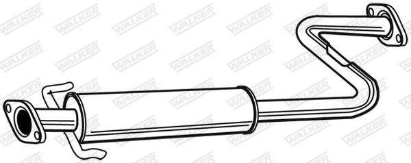Silencieux central WALKER 22325