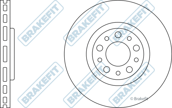 Disque de frein APEC SDK6498