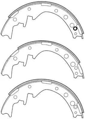Jeu de mâchoires de frein SB BS21260