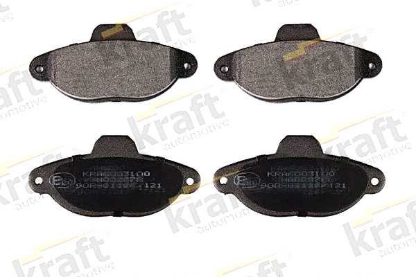 Kit de plaquettes de frein, frein à disque KRAFT AUTOMOTIVE 6003100
