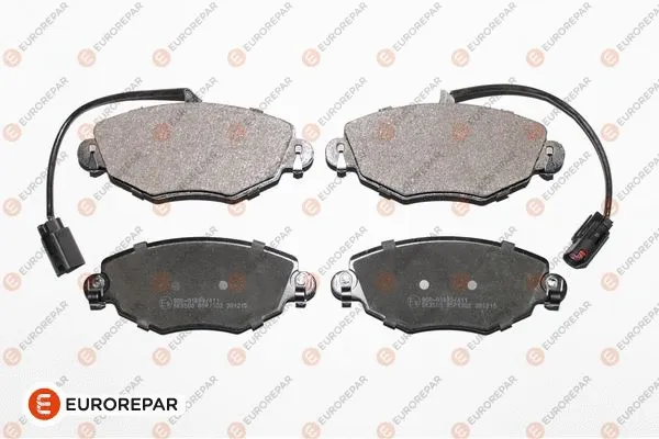 Kit de plaquettes de frein, frein à disque EUROREPAR 1639372980
