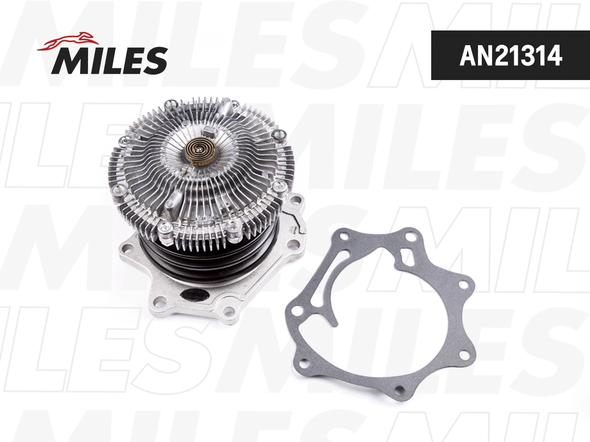 Pompe à eau, refroidissement du moteur MILES AN21314