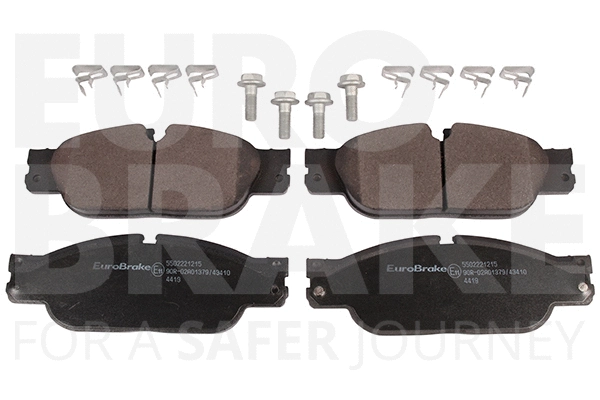 Kit de plaquettes de frein, frein à disque EUROBRAKE 5502221215