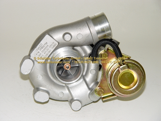 Turbocompresseur, suralimentation SCHLÜTTER TURBOLADER 172-06515