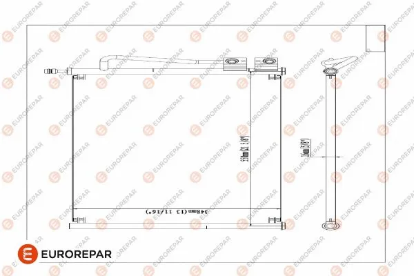 Condenseur, climatisation EUROREPAR 1609634480