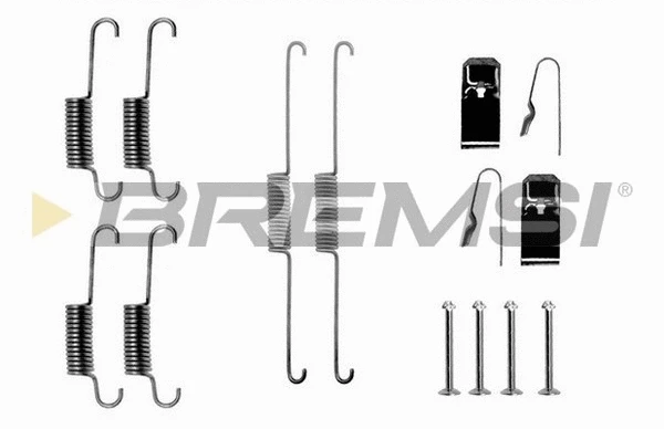 Kit d'accessoires, mâchoire de frein BREMSI SK0723