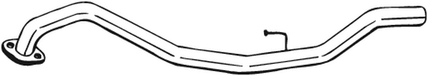 Tuyau d'échappement KLOKKERHOLM 440-095