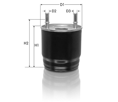 Filtre à carburant TECNECO FILTERS GS1207