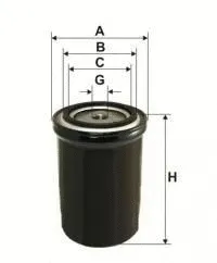 Filtre à huile UNIFLUX FILTERS XO40