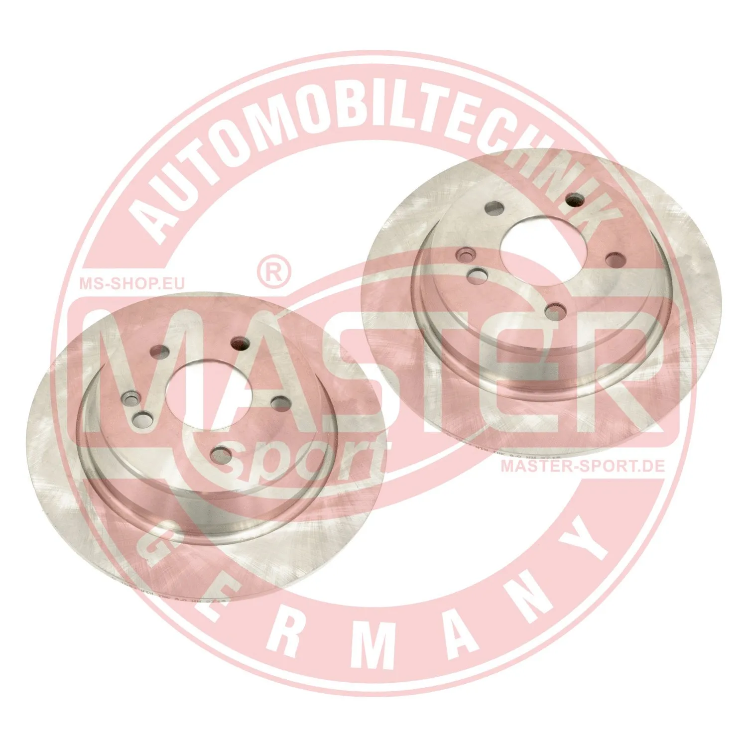 Disque de frein MASTER-SPORT GERMANY 24011002801-SET-MS