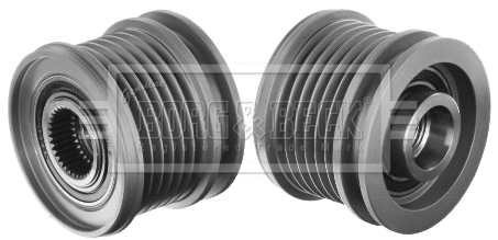 Poulie roue libre, alternateur BORG & BECK BBA5032