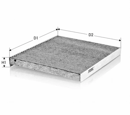 Filtre, air de l'habitacle TECNECO FILTERS CK2436C