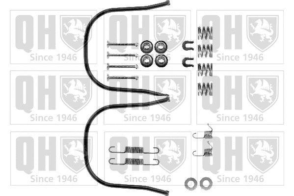 Kit d'accessoires, mâchoire de frein QUINTON HAZELL BFK252