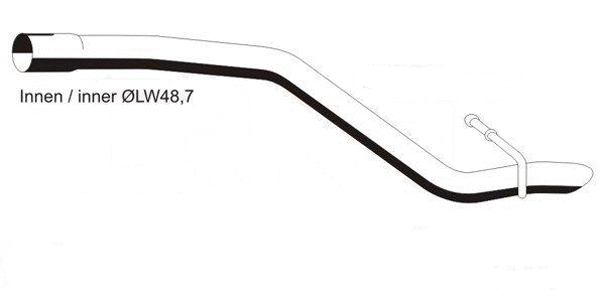 Tuyau d'échappement VEGAZ GmbH FR-328ERNS