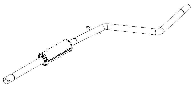 Silencieux central Vellerand 15990