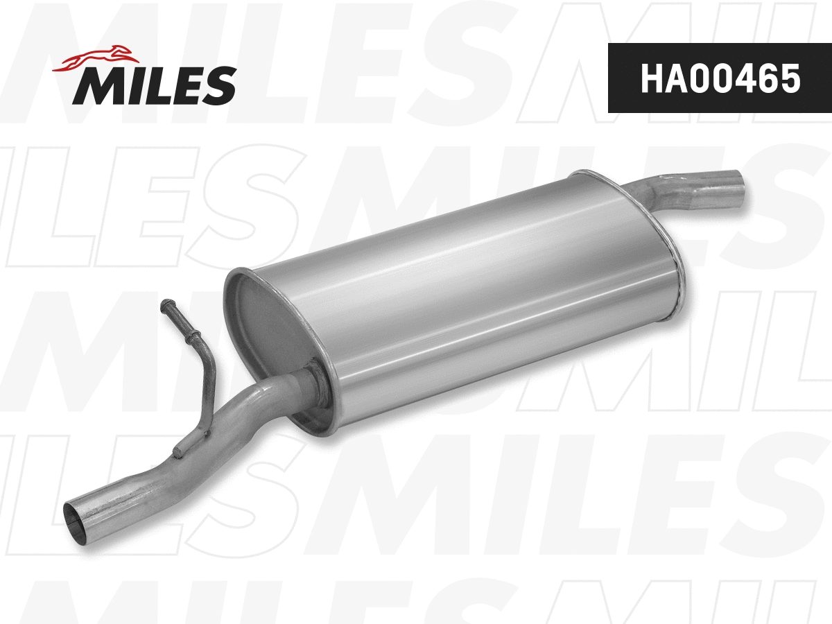 Silencieux arrière MILES HA00465