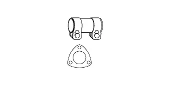 Kit d'assemblage, catalyseur HJS 82 14 1878