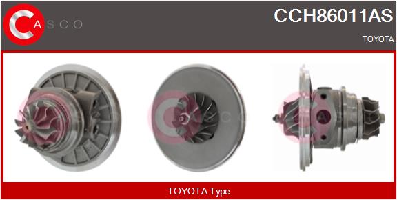 Groupe carter, turbocompresseur CASCO CCH86011AS