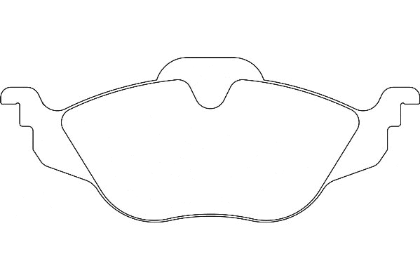 Kit de plaquettes de frein, frein à disque Omnicraft 2134883