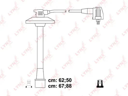 Kit de câbles d'allumage LYNXAUTO SPC7548