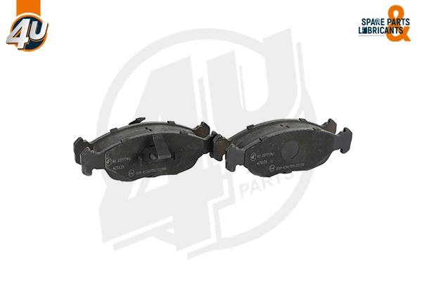 Kit de plaquettes de frein, frein à disque 4U Autoparts 22777PU