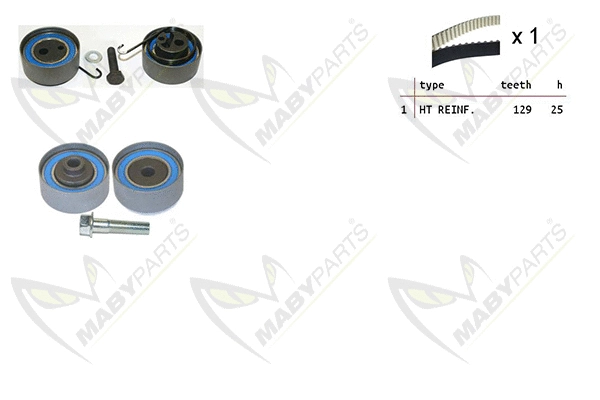 Kit de courroie crantée MABYPARTS OBK010083