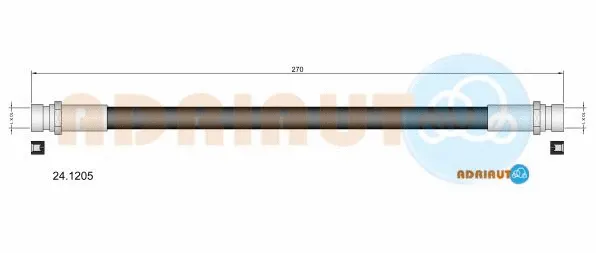 Flexible de frein ADRIAUTO 24.1205