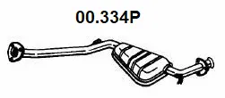 Silencieux central NOVAK 00.334P