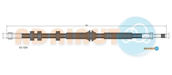Flexible de frein ADRIAUTO 03.1255