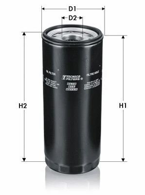 Filtre à huile TECNECO FILTERS OL90T
