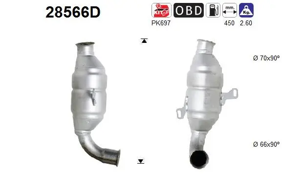 Catalyseur AS 28566D