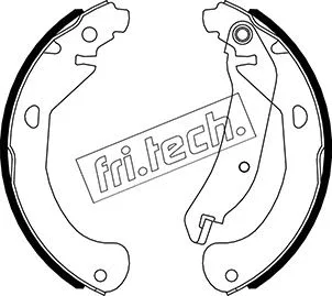 Jeu de mâchoires de frein fri.tech. 1027.011