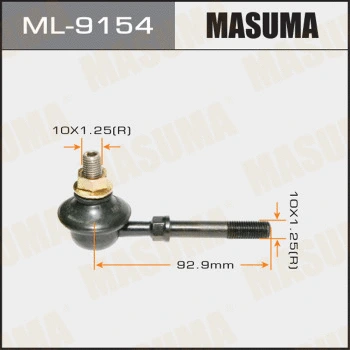 Entretoise/tige, stabilisateur MASUMA ML-9154